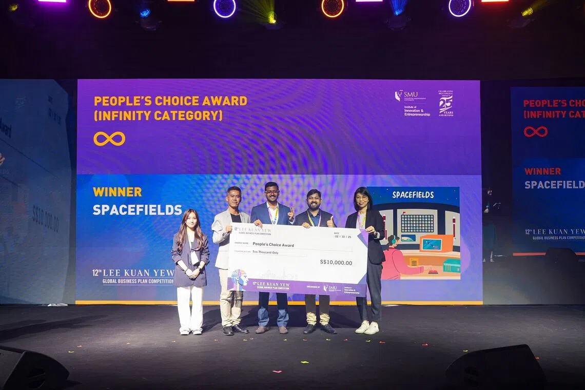 லீ குவான் யூ வர்த்தகத் திட்டப் போட்டி: $10,000 ரொக்கம் வென்ற அணிகள்