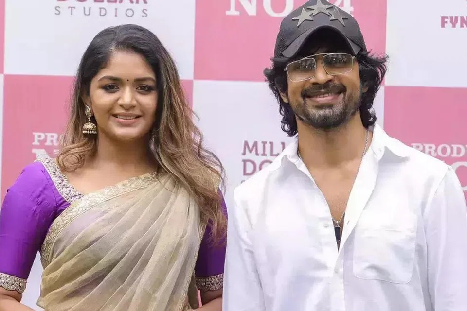 அதிதி சங்கர், அர்ஜுன் தாஸ்.
