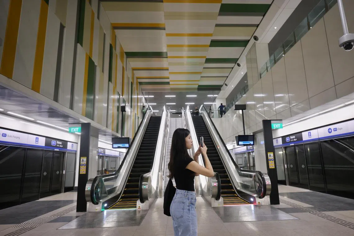 ஹியூம் எம்ஆர்டி நிலையம் திறப்பு