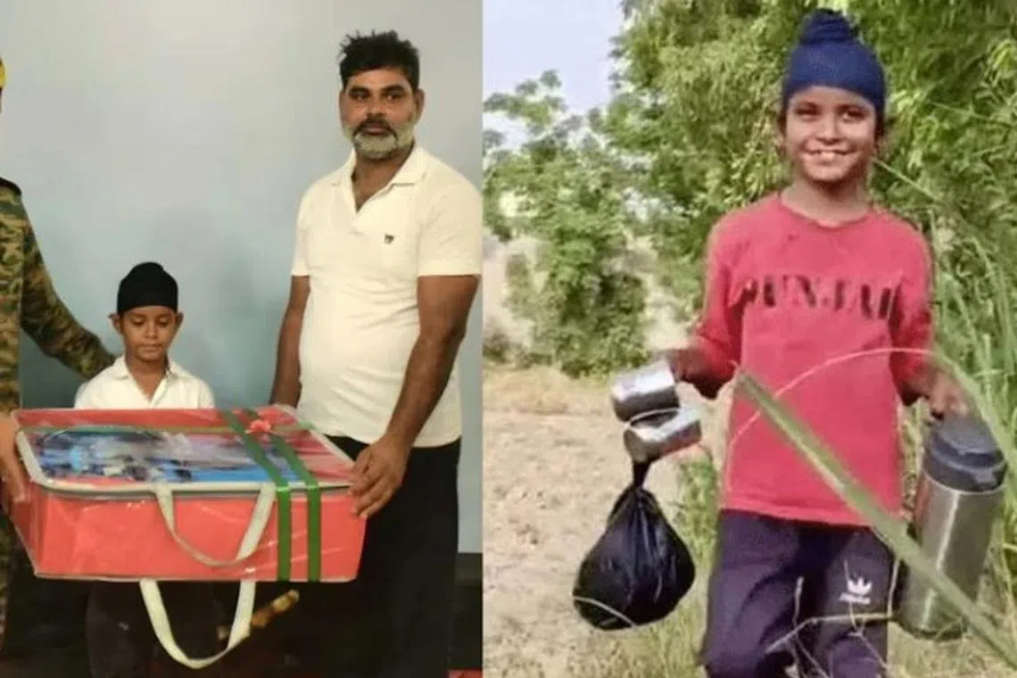 போரின்போது படைகளுக்கு உணவளித்த சிறுவனின் கல்வியை இந்திய ராணுவம் ஏற்பு