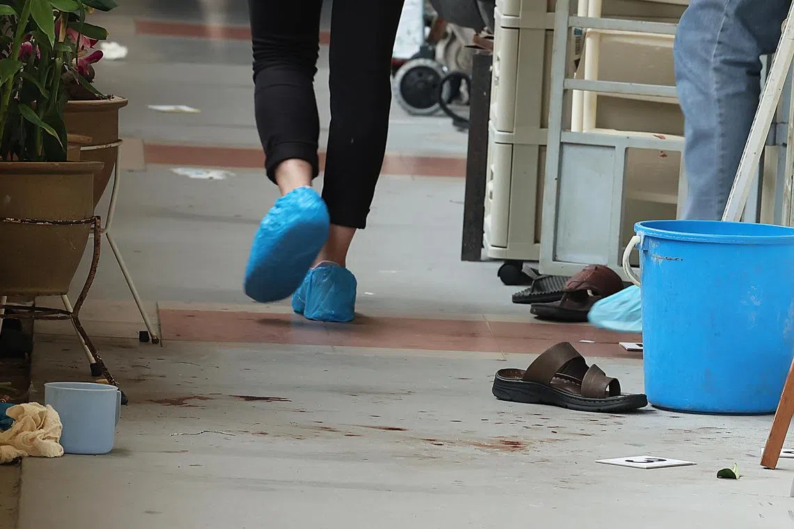 50 செ.மீட்டர் நீள கத்தியால் தாக்கியதாக
71 வயது முதியவர் மீது குற்றச்சாட்டு