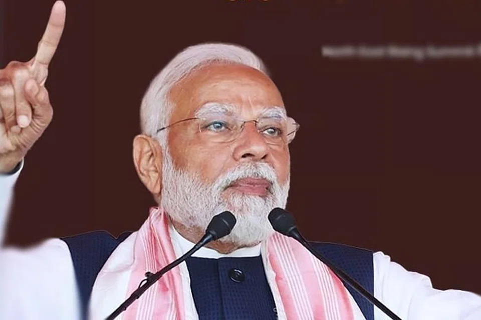 இந்தியப் பிரதமர் மோடி.