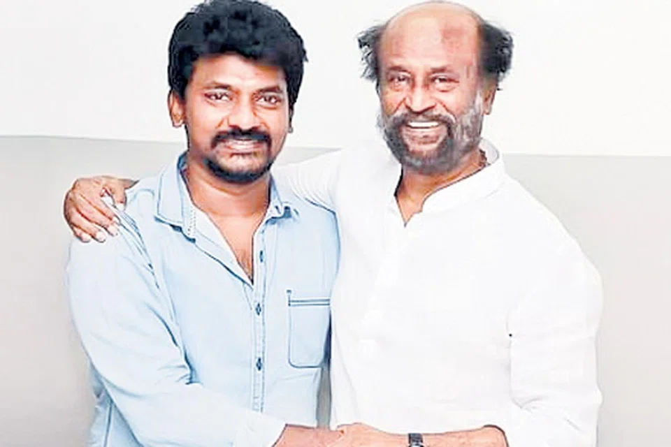 இயக்குநர் நெல்சனுடன் ரஜினி.