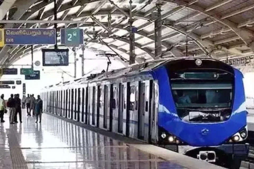 சென்னை மெட்ரோ ரயில்.
