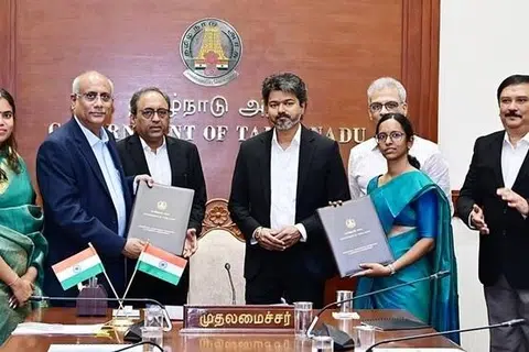 தமிழக அரசும் ‘எல் அண்ட் டி’ நிறுவனமும் புரிந்துணர்வு ஒப்பந்தம் செய்துகொண்டுள்ளன.