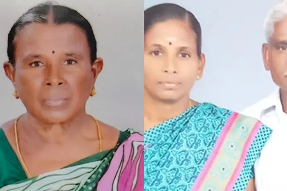 வேன் மோதியதில் மரணமடைந்த மூவர்.