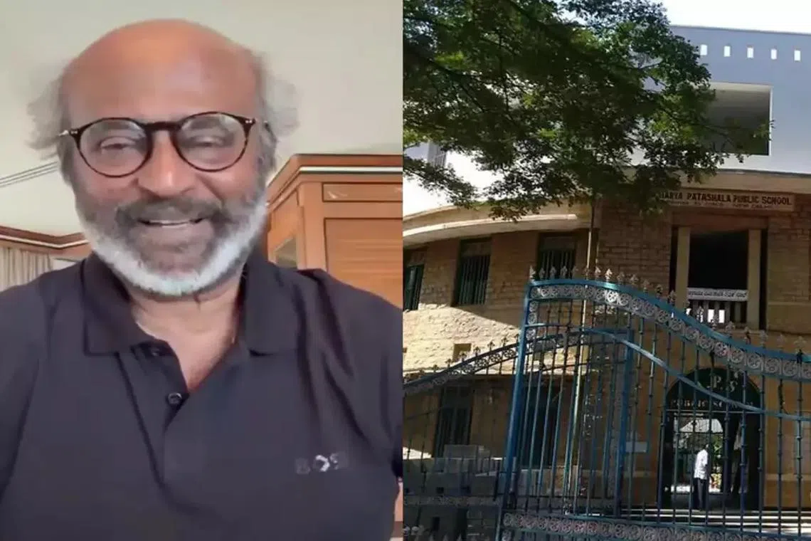 நான் பெற்ற முதல் விருது; தாம் படித்த பள்ளிக்கு காணொளி மூலம் வாழ்த்து தெரிவித்த ரஜினி