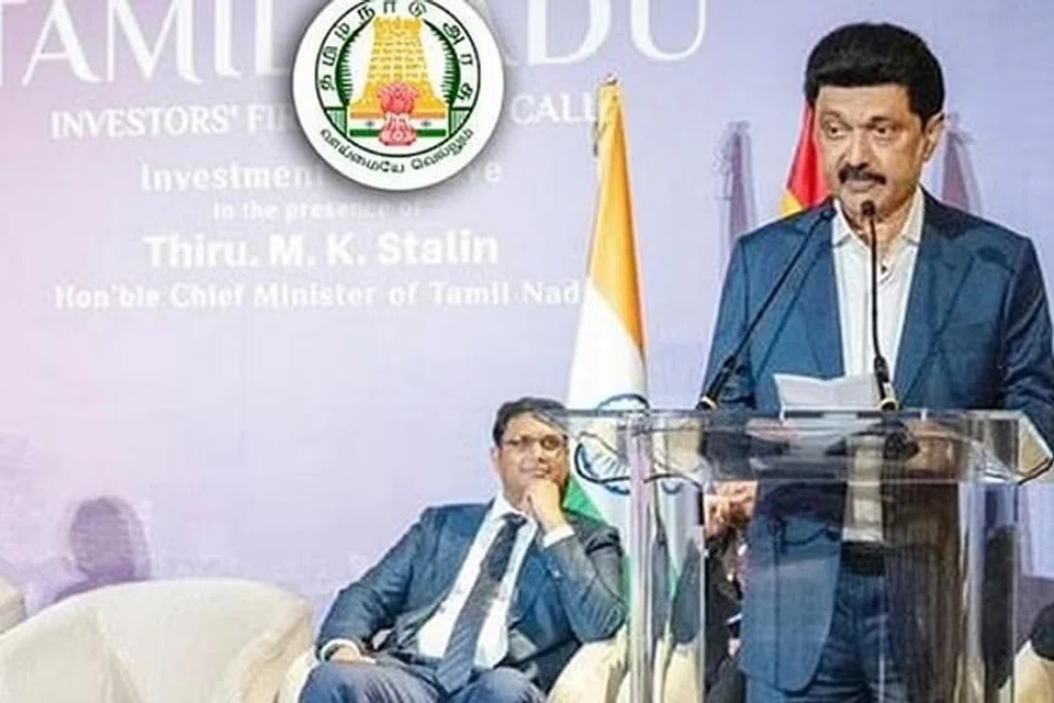 ஸ்பெயினில் முதல்வர் மு.க.ஸ்டாலின்.