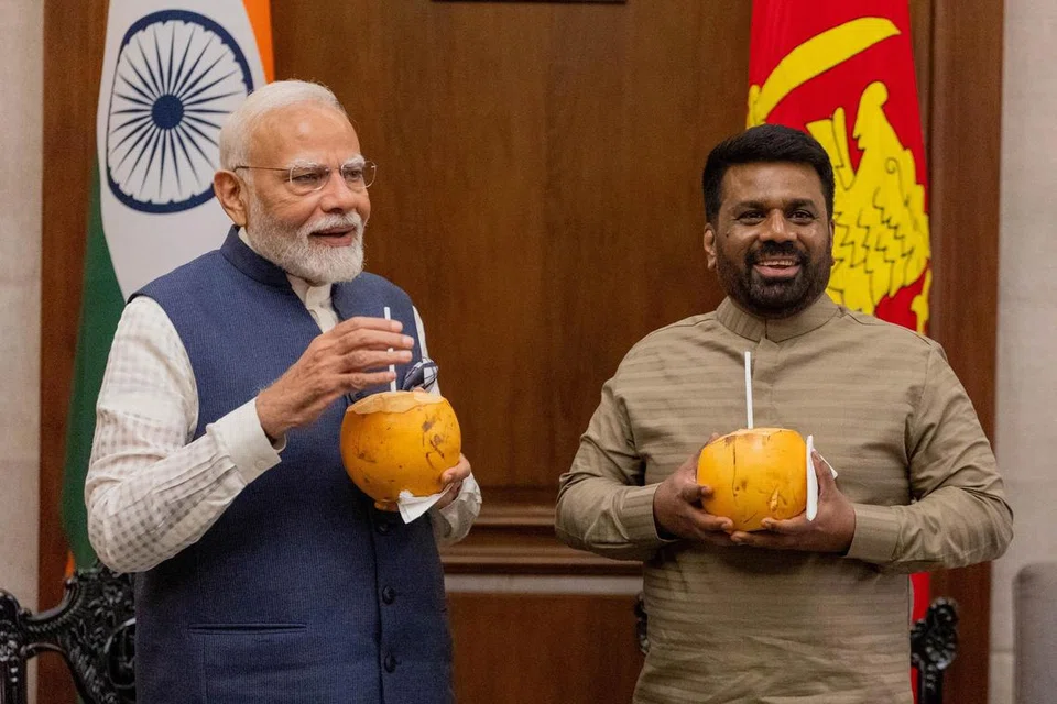 இலங்கைக்கு பயணம் மேற்கொண்ட இந்திய அதிபர் நரேந்திர மோடி சனிக்கிழமை (ஏப்ரல் 5) இலங்கை அதிபர் அனுர திசாநாயக்காவுடன்  பேச்சு நடத்தினார்.