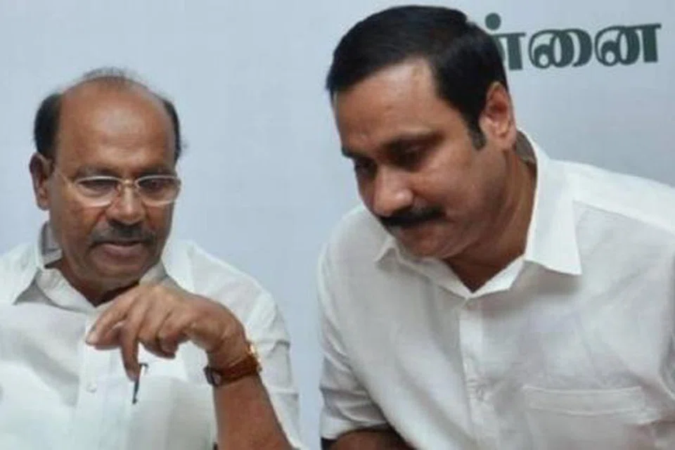 ராமதாஸ், அன்புமணி.