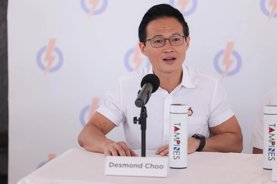 தெம்பனிஸ் சாங்காட் தனித்தொகுதியில் மசெக வேட்பாளராகக் களம் காண்கிறார் டெஸ்மண்ட் சூ