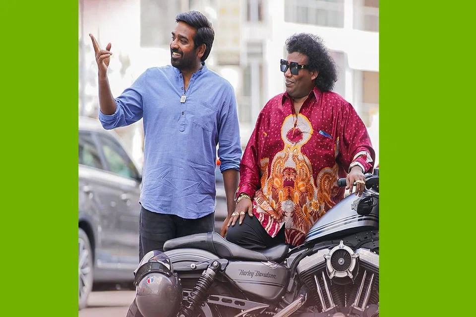விஜய் சேதுபதி, யோகி பாபு.