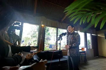 சமோவாவில் நடைபெற்ற காமல்வெல்த் அரசாங்கத் தலைவர்களின் கூட்டத்தின் இறுதி நாளான சனிக்கிழமை (அக்டோபர் 26) பிரதமர் லாரன்ஸ் வோங் செய்தியாளர்களிடம் பேசினார்.