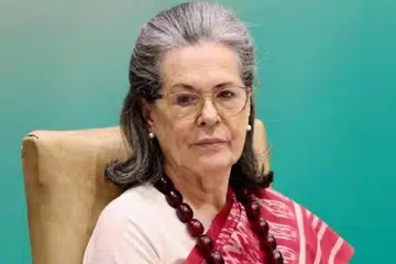 காங்கிரசின் மூத்த தலைவர் சோனியா காந்தி.