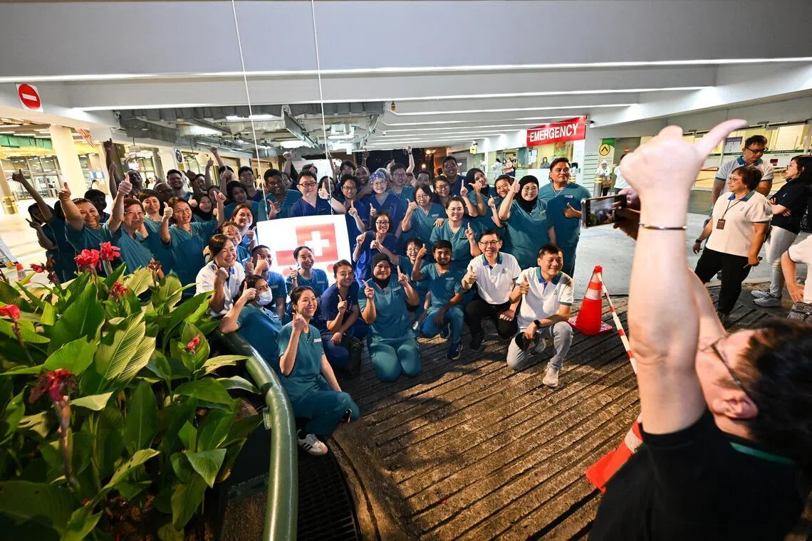 சிங்கப்பூர் பொது மருத்துவமனையின் அவசரச் சிகிச்சைப் பிரிவு புதிய கட்டடத்திற்கு மாறியது