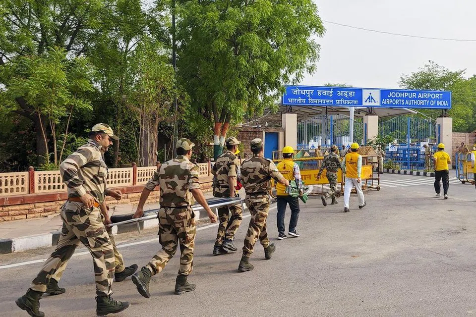 மே 7ஆம் தேதி நடைபெற்ற பாதுகாப்பு ஒத்திகை.