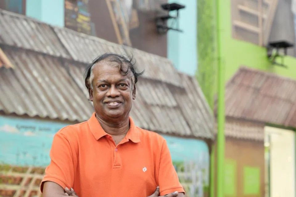 தாயாரைச் சிறுவயதில் இழந்த பெ.ராமச்சந்திரன், 68.