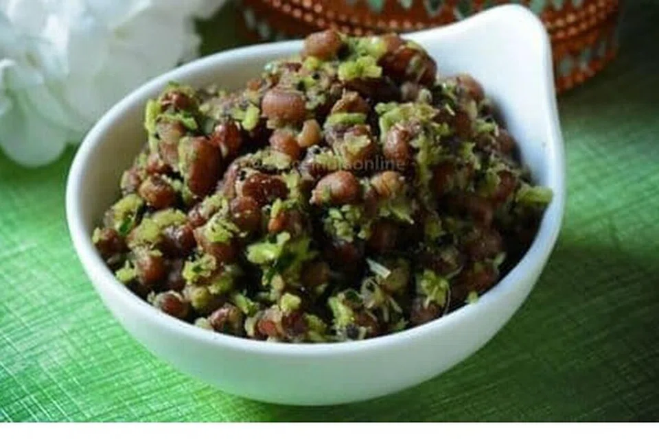 தட்டைப்பயறு சுண்டல்.