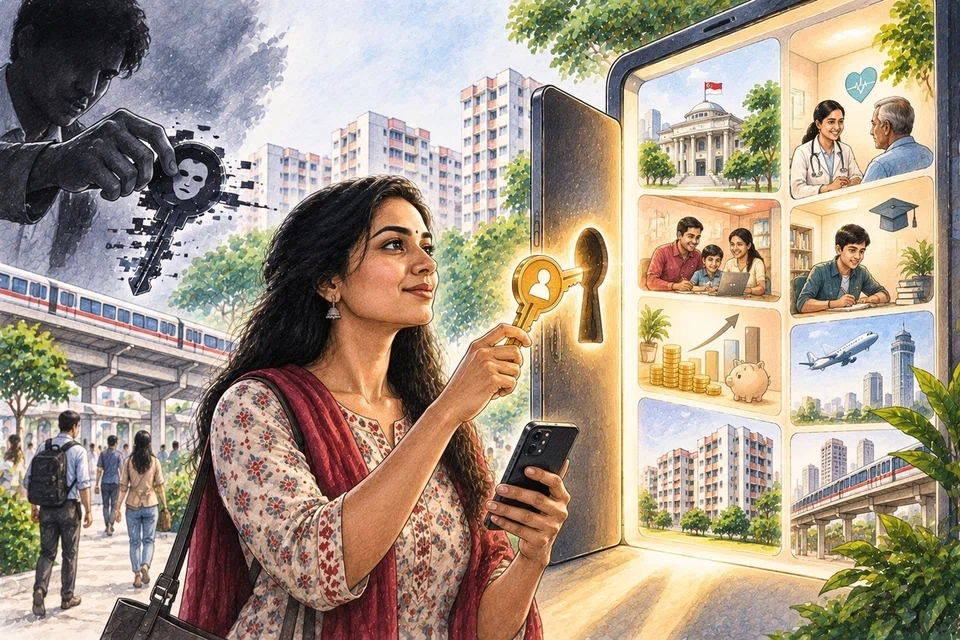 அரசாங்கச் சேவைகளை எளிதாகப் பயன்படுத்துவதற்கும் பல்வேறு மின்னிலக்கச் சேவைகளை அணுகும்போது நமது அடையாளத்தை உறுதிப்படுத்துவதற்கும் சிங்பாஸ் பயன்படுகிறது.