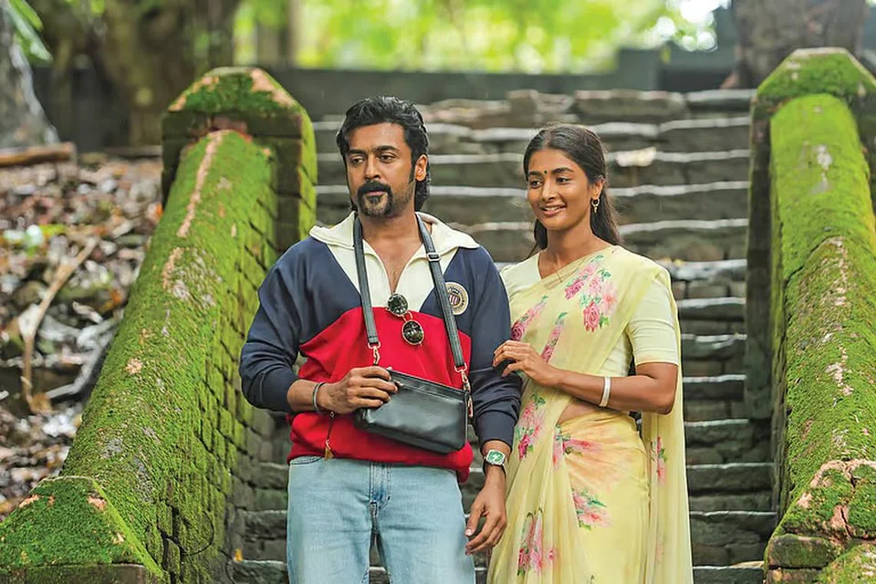 ‘ரெட்ரோ’ படத்தில் சூர்யா, பூஜா ஹெக்டே.