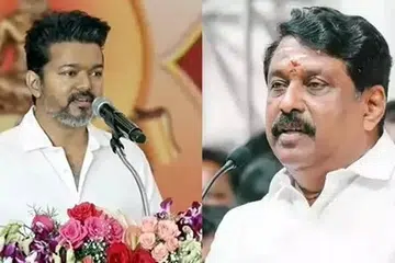 விஜய், நயினார் நாகேந்திரன்.