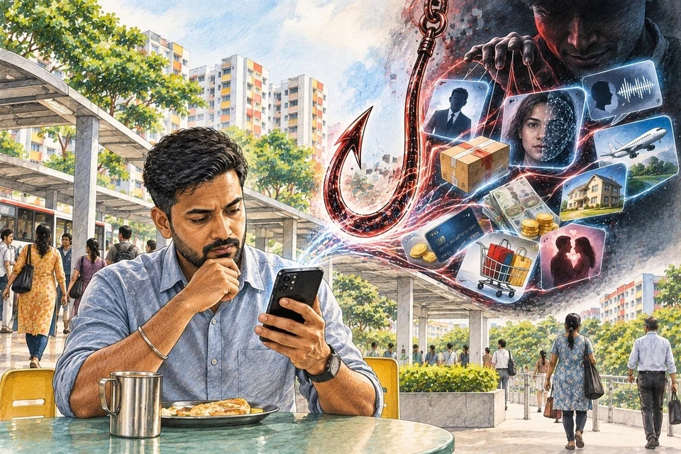 மோசடிச் செய்திகள் பயம், அவசரம் அல்லது நம்பிக்கையை ஏற்படுத்துகின்றன. நாம் சிந்திப்பதற்கு முன்பே செயல்பட வைப்பதே மோசடிக்காரர்களின் நோக்கம்.