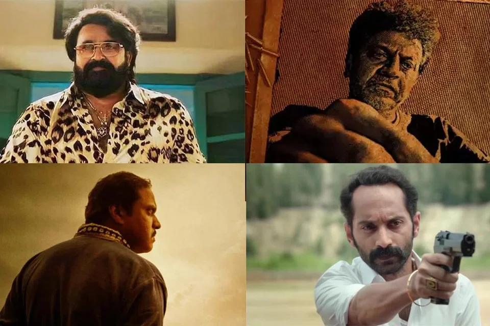  தமிழ்த் திரைப்படங்களில் நடிக்கும் வேறு மாநிலக் கலைஞர்கள். மோகன்லால், சிவராஜ்குமார், – சுனில், –பஹத் பாசில். 