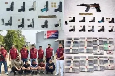 இந்தியாவுக்குள் ஆயுதங்களைக் கடத்தி வந்த கும்பல் டெல்லியில் சிக்கியது