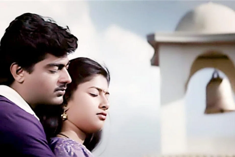‘அமராவதி’ படத்தில் அஜித்.