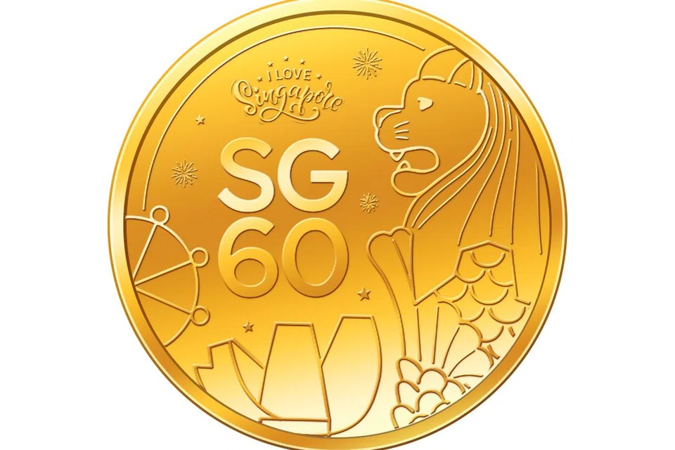 60 கிராம் தங்க நகைகளை வாங்கும் வாடிக்கையாளர்களுக்கு 1 கிராம் எடையுள்ள 22 காரட் ‘எஸ்ஜி60’ சிறப்புத் தங்க நாணயம் இலவசமாகக் கிடைக்கும்.
