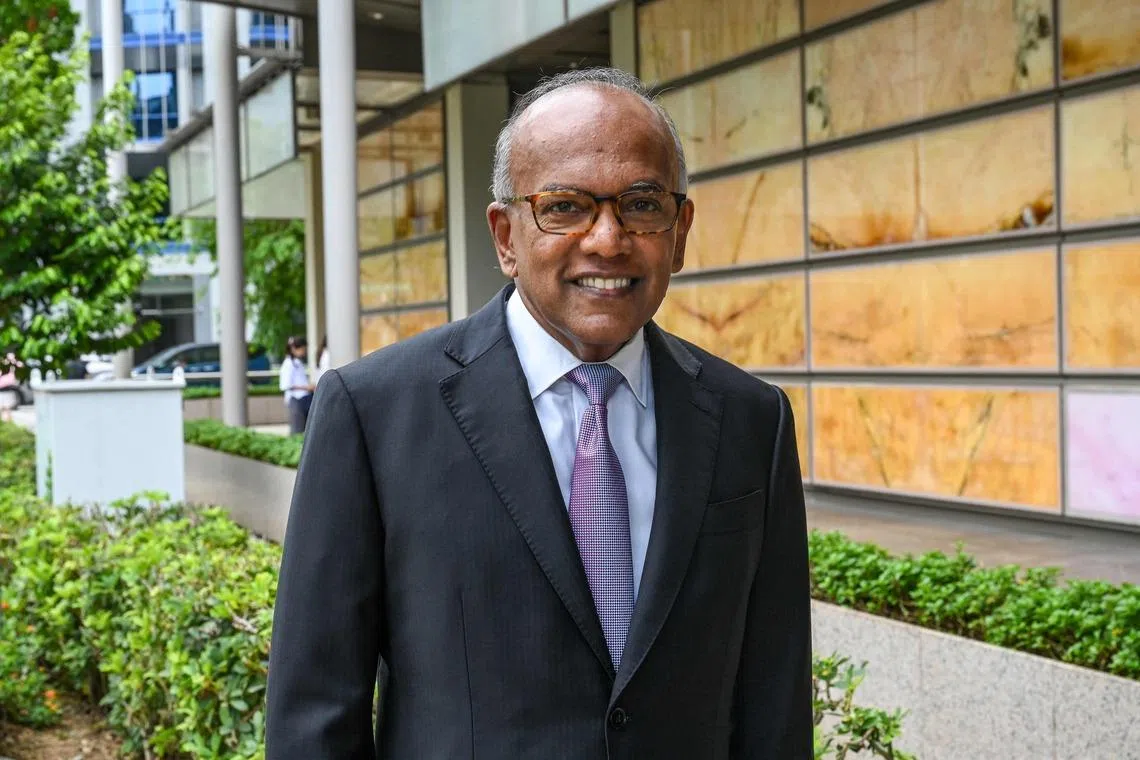 உணவுப் பொருள்  கையிருப்பைச் சிங்கப்பூர் உத்திபூர்வமாக நிர்வகிக்கிறது: அமைச்சர் சண்முகம்