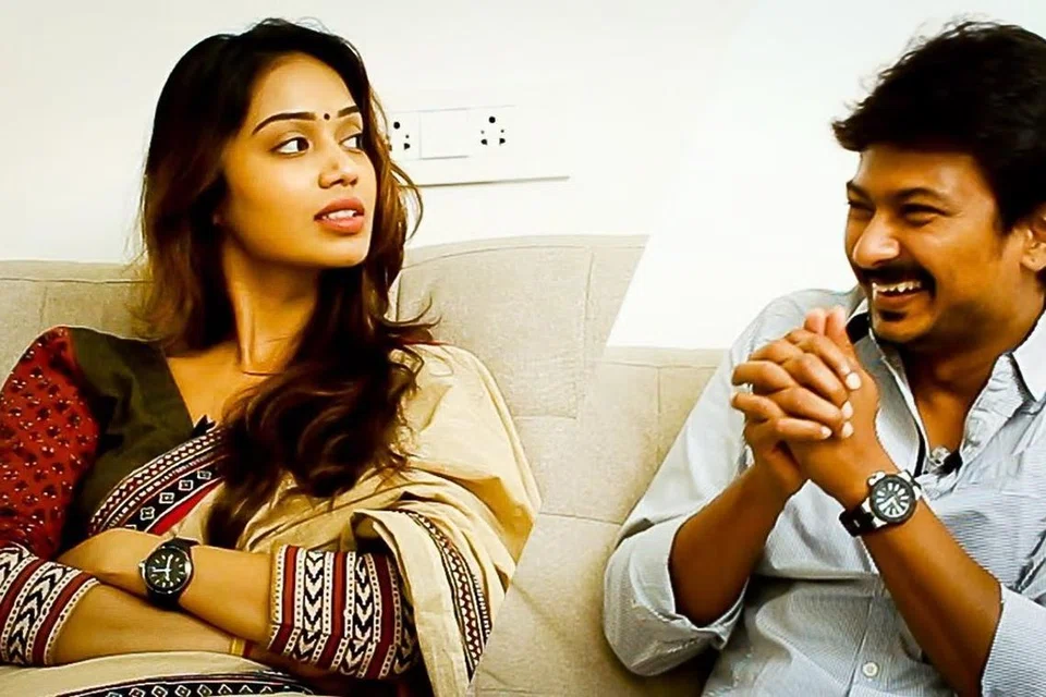 நிவேதா பெத்துராஜ் - உதயநிதி. 