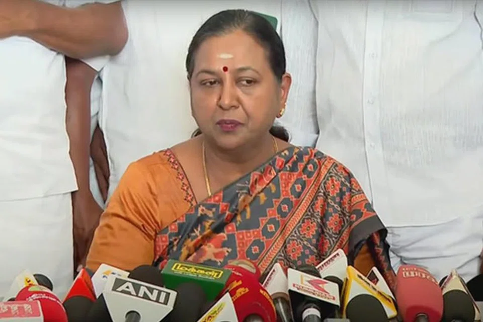 தேமுதிக பொதுச் செயலாளர் பிரேமலதா விஜயகாந்த்.