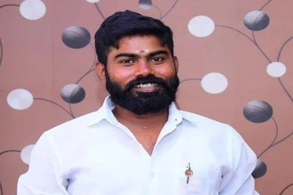 கிருஷ்ணகிரி பாலியல் துன்புறுத்தல் வழக்கில் கைதுசெய்யப்பட்டு பின்னர் நச்சு உண்டு உயிரிழந்த பயிற்றுநர் சிவராமன்.