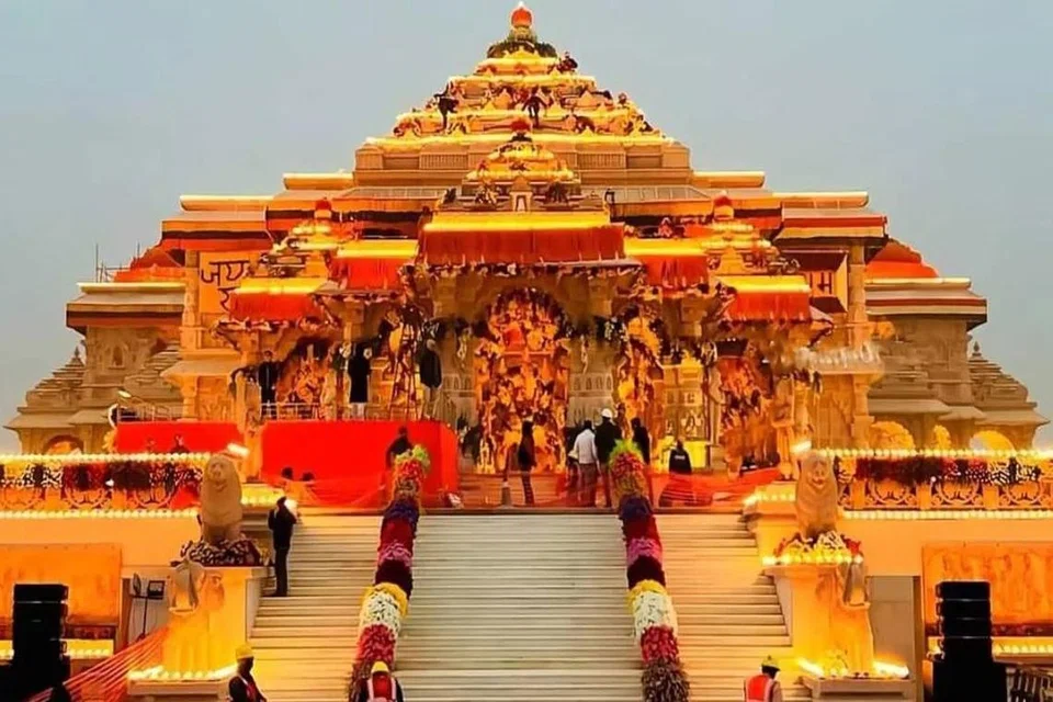 அயோத்தி ராமர் கோயில்.