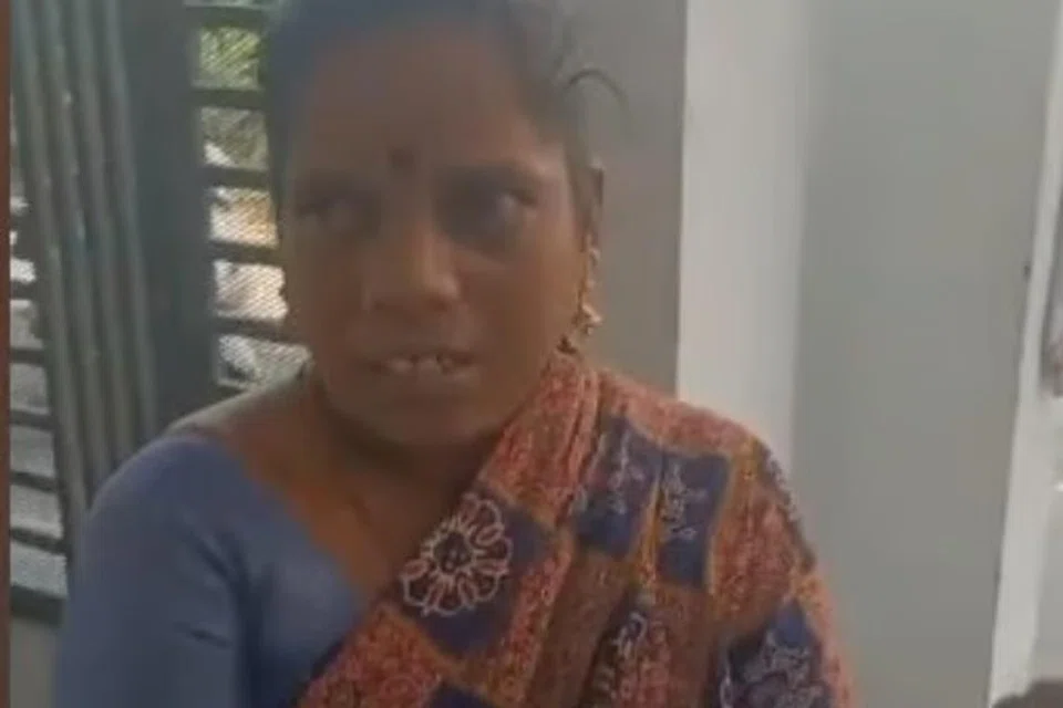 அடைத்து வைக்கப்பட்டதாகக் கூறப்படும் மாலதி.