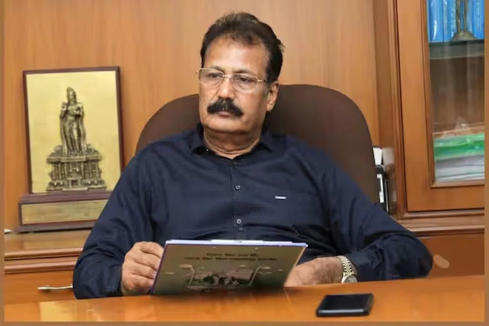 புதிய தமிழகம் கட்சித் தலைவர் டாக்டர் கிருஷ்ணசாமி.