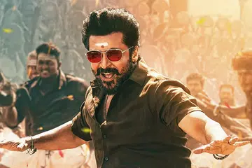 ‘கருப்பு’ படத்தில் சூர்யா.