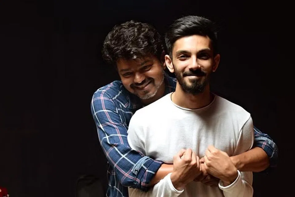 விஜய், அனிருத்.