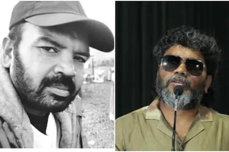 மறைந்த சண்டைப் பயிற்சியாளர் மோகன்ராஜ் (இடது), இயக்குநர் பா. ரஞ்சித்.