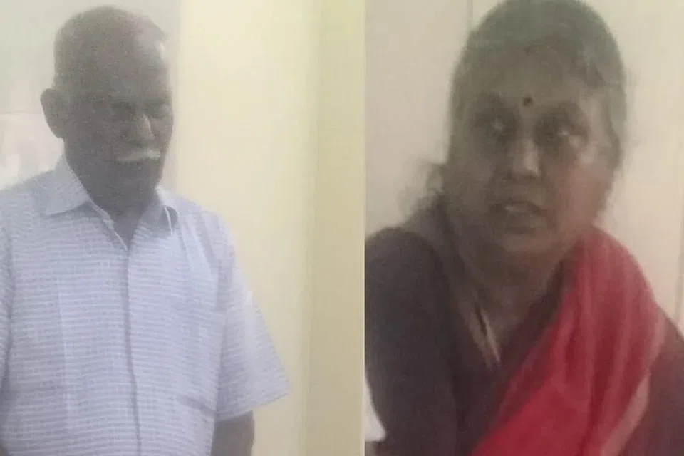 ஜானகிராமன், அவர் மனைவி வசந்தி.