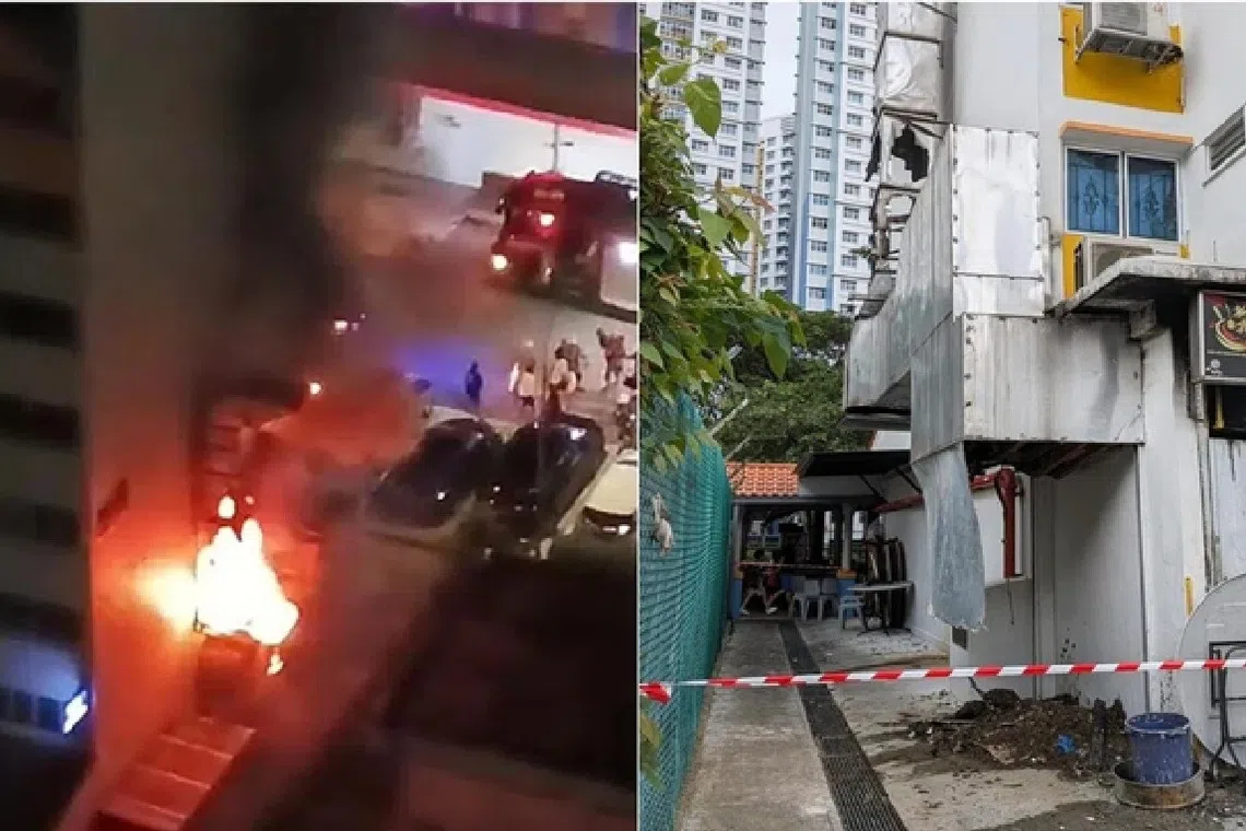 காலாங் காப்பிக்கடையில் தீ; 100 பேர் வெளியேற்றம், ஒருவர் மருத்துவமனையில்