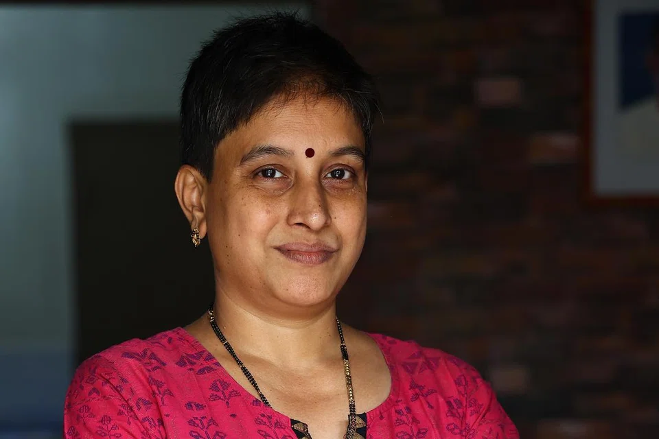 சிறப்புக்கல்வி ஆசிரியரும் எழுத்தாளருமான லக்ஷ்மி பாலகிருஷ்ணன்.