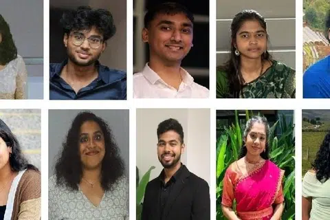 வரவுசெலவுத் திட்டம் 2026 குறித்துக் கருத்துரைத்த இளையர்கள் (இடமிருந்து) சுபத்ரா பிரபாகரன், வருண் சீனிவாசன், ரகுநந்தன், கண்ணன் வைஷ்ணவி, சேக் தாவுட், மோகன் ஹரிவர்த்னி, அனிகா சுகந்தராஜ், சஞ்சய் முத்துகுமரன், ஸ்ருதிகா குமார், அக்‌ஷயா ரா.சி.