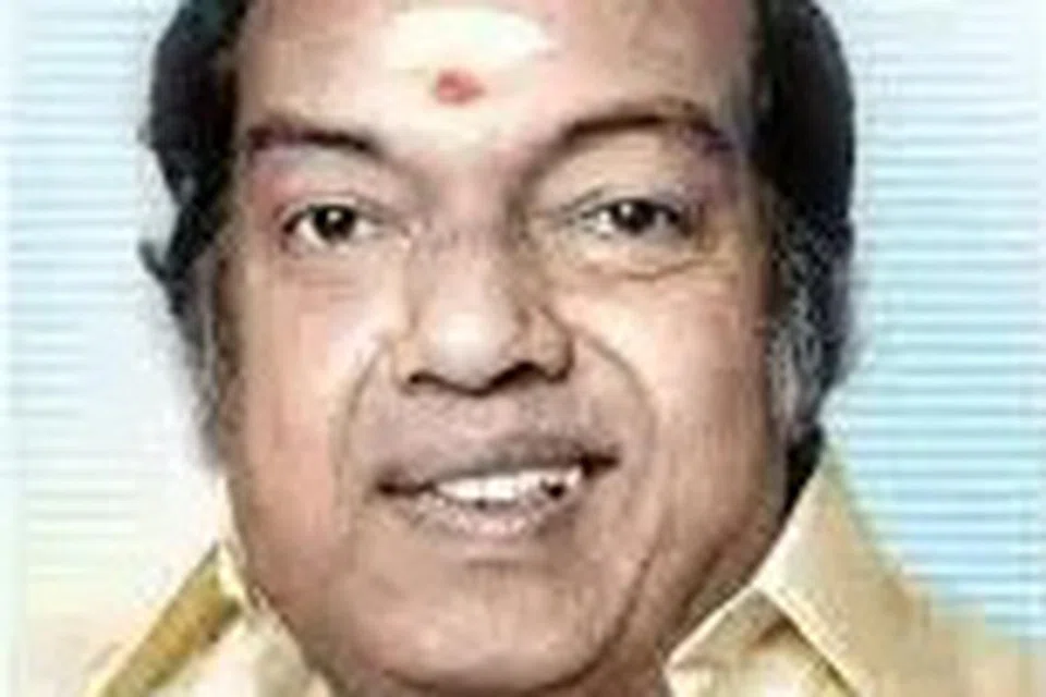 கவியரசு கண்ணதாசன்.