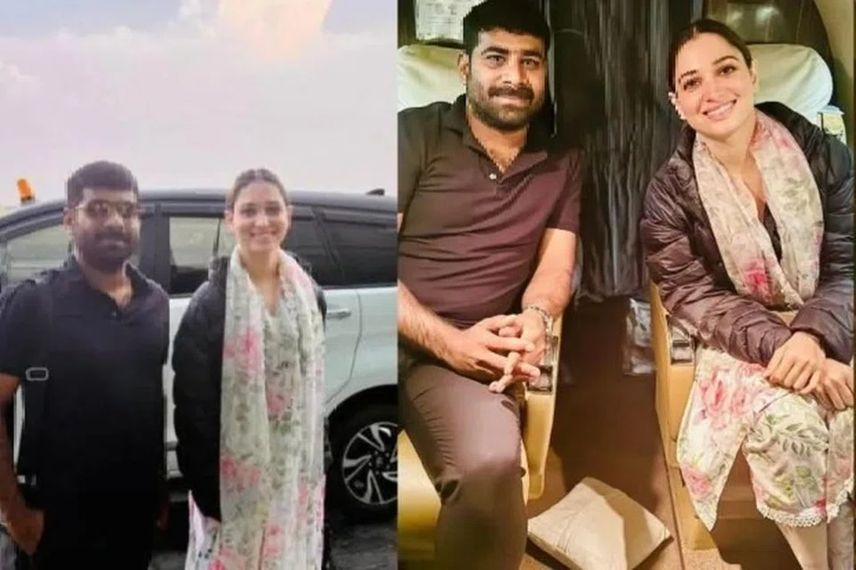 வெங்கடேஷ் நாயுடுவுடன் தமன்னா காணப்படும் படங்கள் இணையத்தில் பரவலாகியதைத் தொடர்ந்து சர்ச்சை ஏற்பட்டுள்ளது.