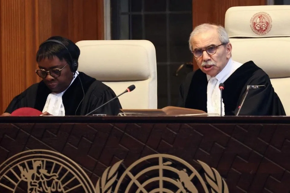 இஸ்ரேல் தன் ஆக்கிரமிப்பை விரைவில் முடிவுக்குக் கொண்டுவர வேண்டும் என்று அனைத்துலக நீதிமன்றத் தலைவர் நவாஃப் சலாம் கூறினார். 