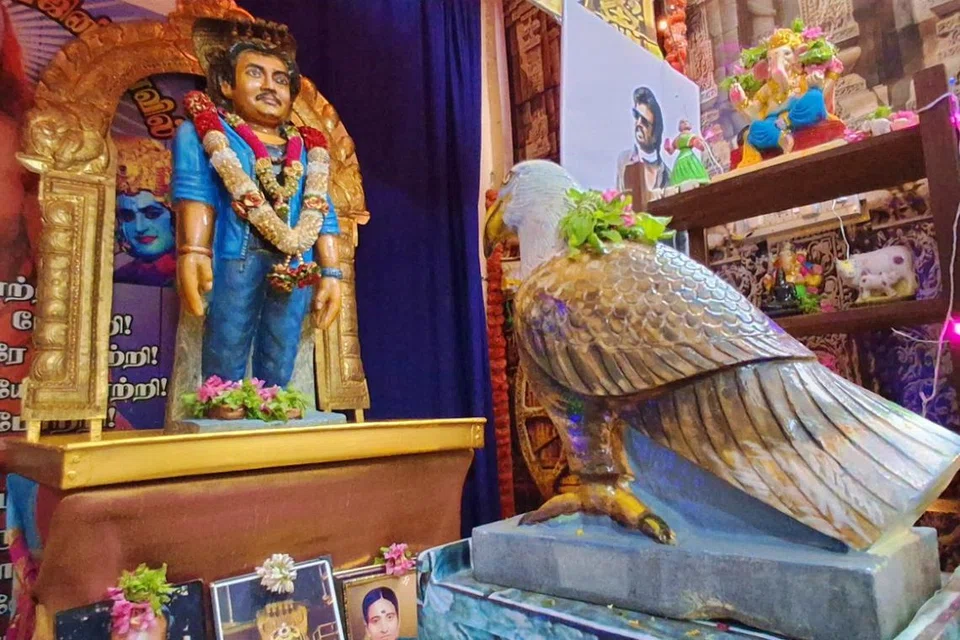 ரஜினிக்கு கட்டப்பட்ட கோவில்.