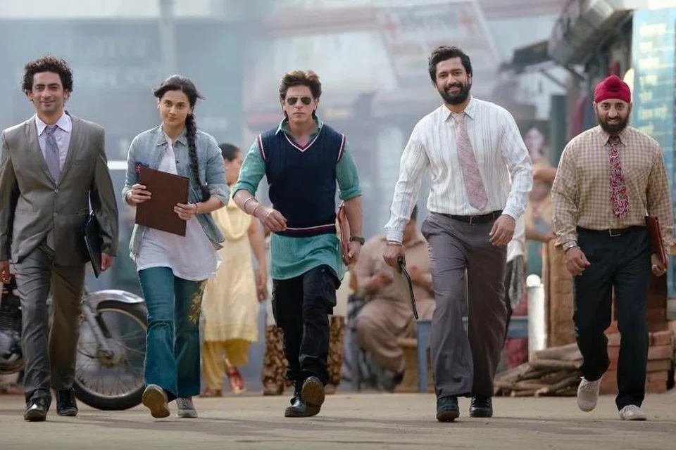 டங்கி படத்தில் ஷாருக்கான்.