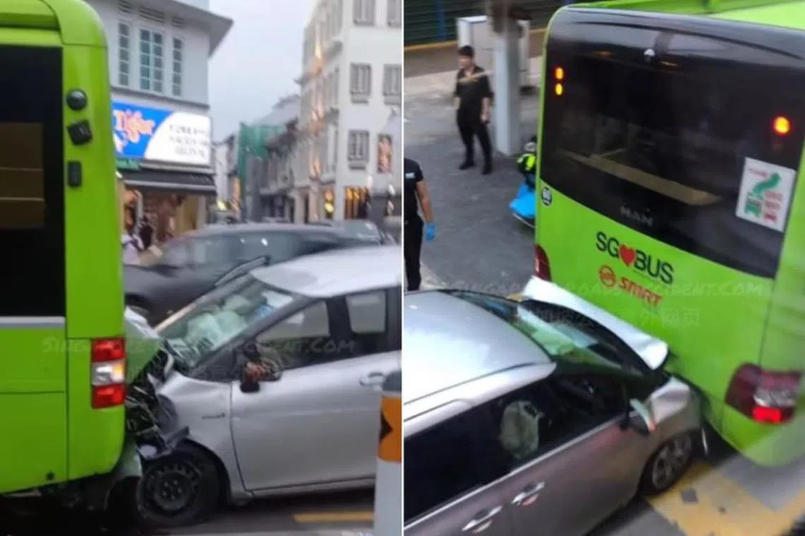 ஜாலான் புசாரில் ஓட்டுநர் மோதிவிட்டு தப்பியோடிய விபத்து; மருத்துவமனையில் சைக்கிளோட்டி